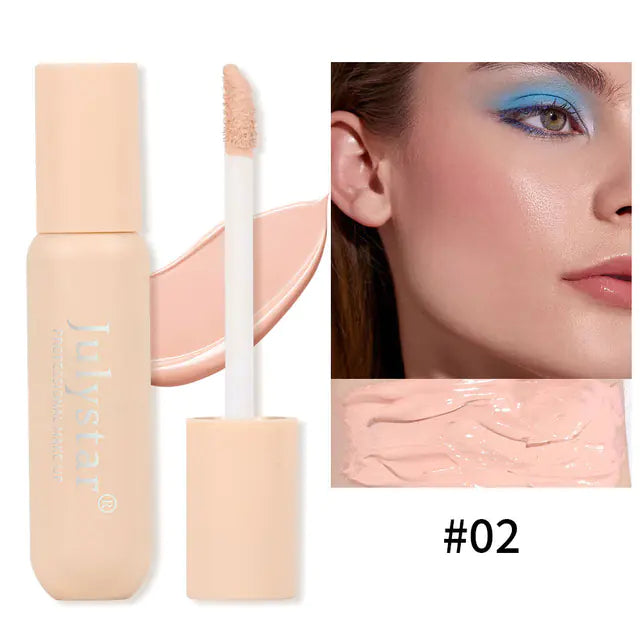 Julystar Full Coverage Liquid Foundation Concealer (6 Colors)
