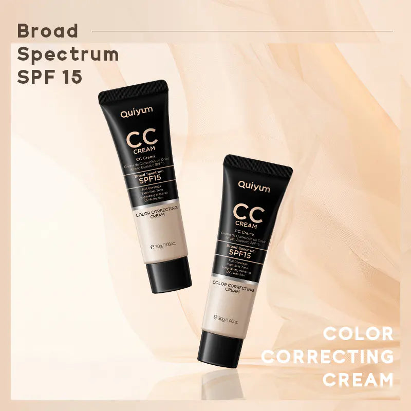 Quiyum CC Cream 30ml (Color Box) - Hydrating and Concealing