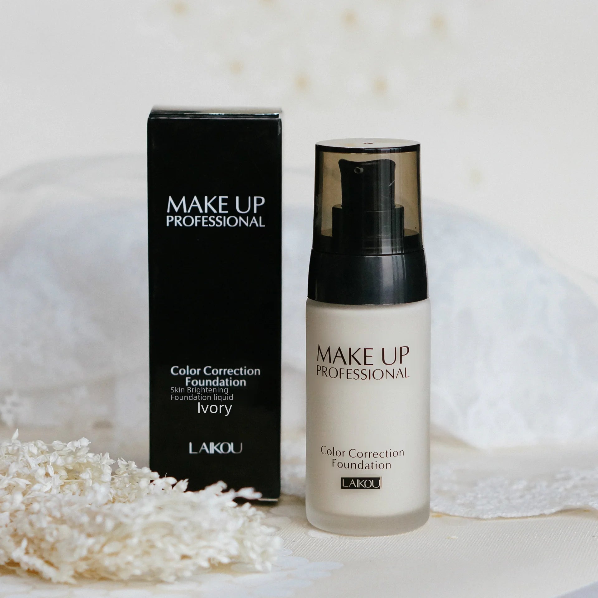 Laikou Foundation 40g - Natural Look Hydrating Makeup